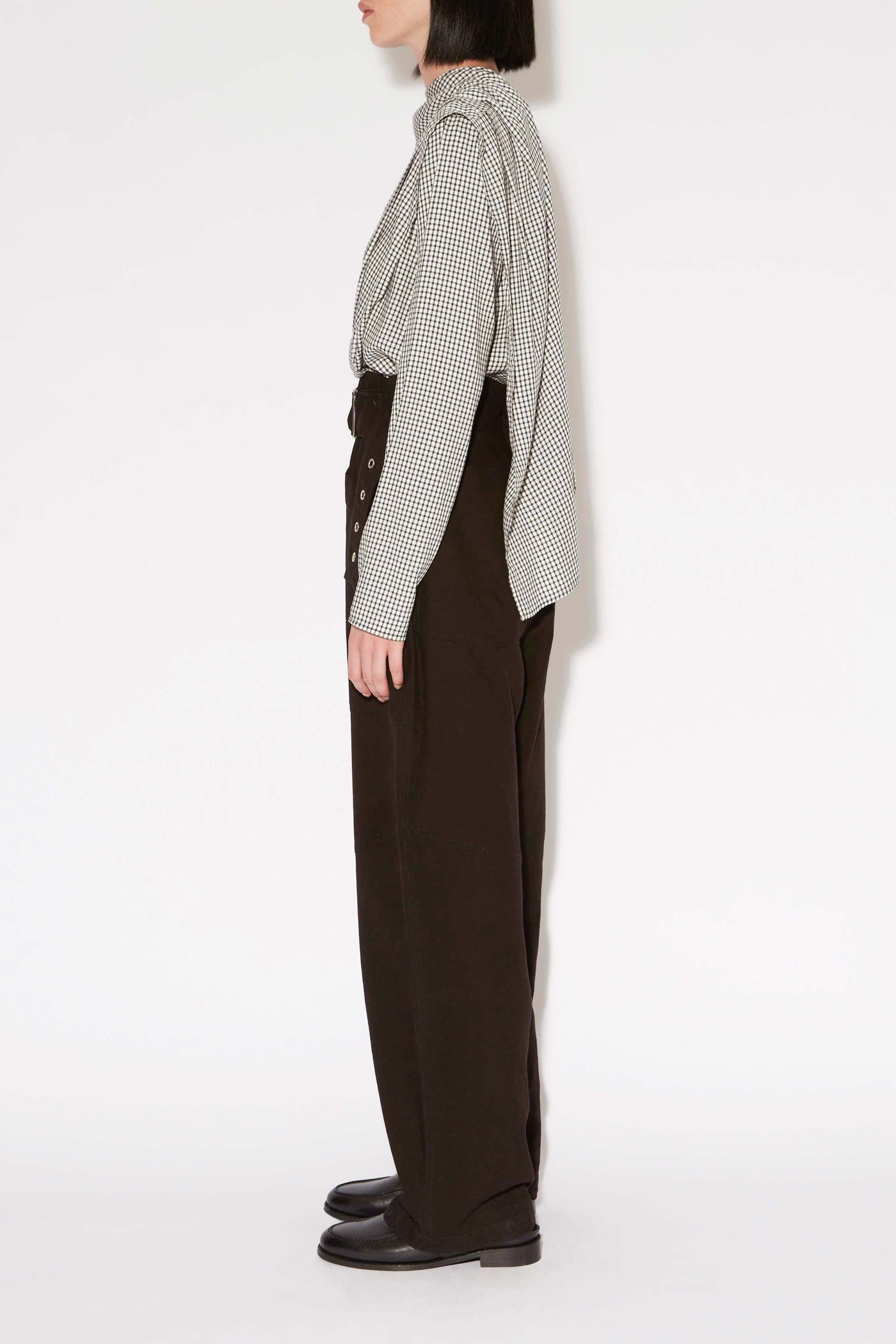 Blouse Blanche Sassy - Vichy