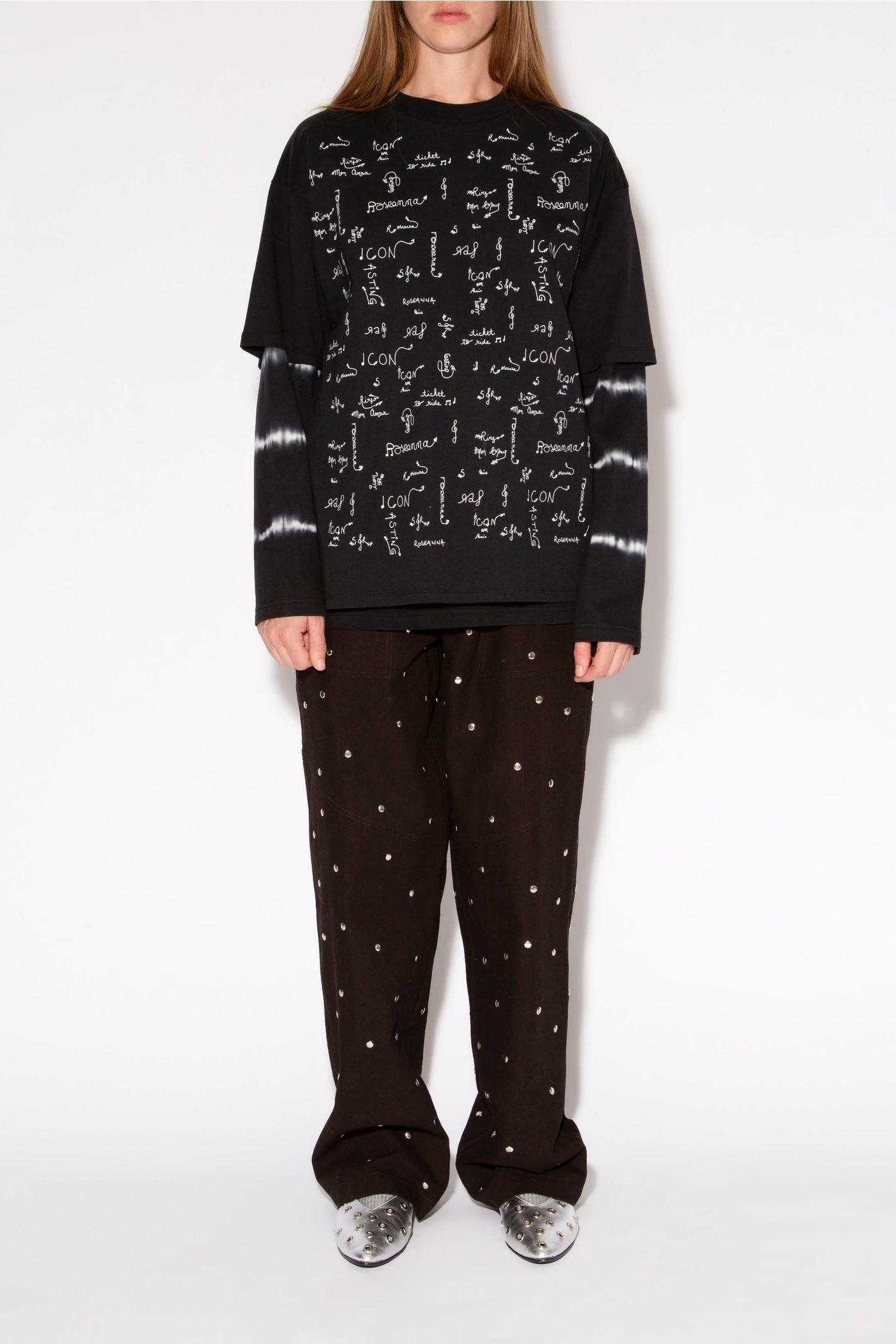 T-shirt Homer Icon - Charbon