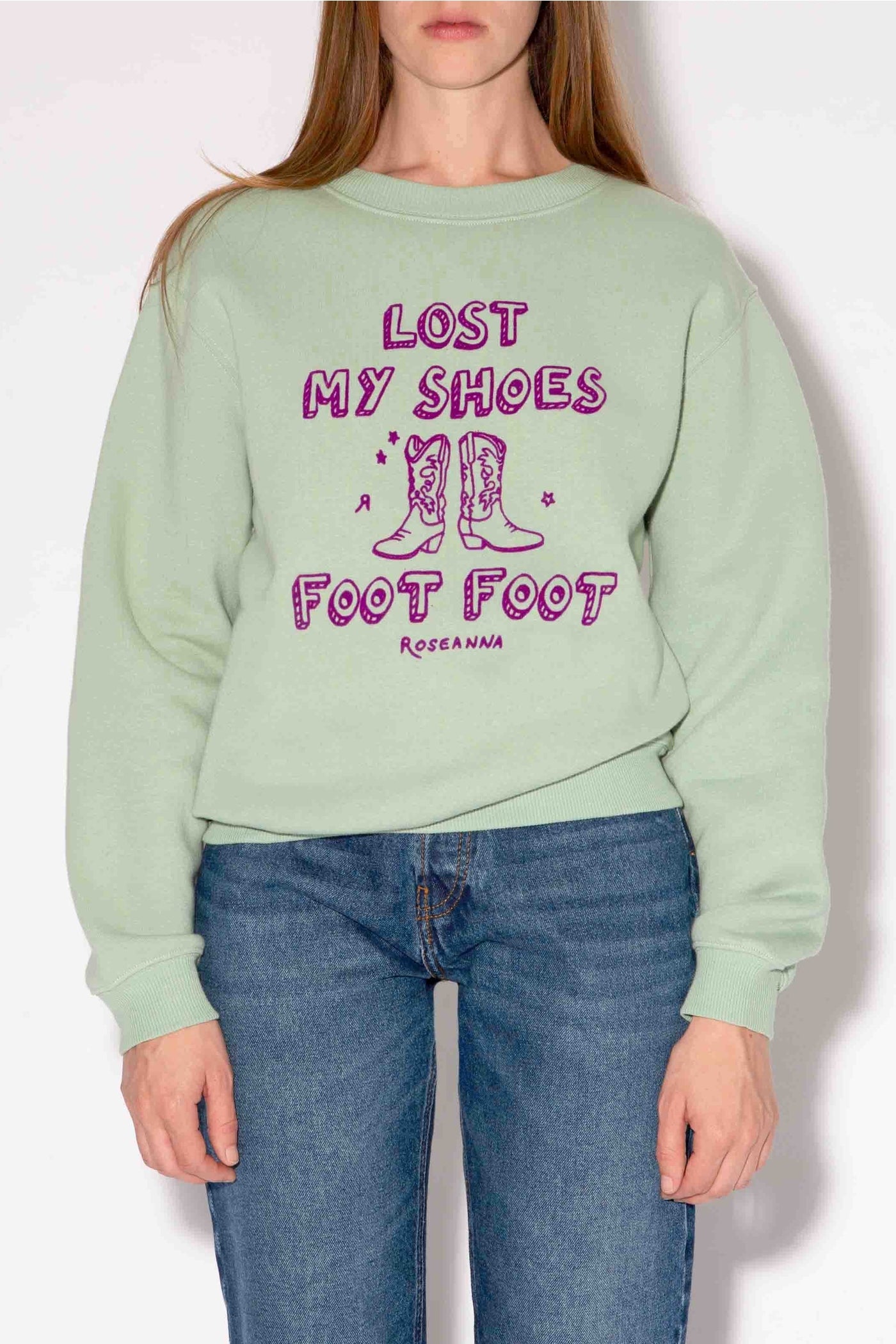 Sweatshirt Louis Lost - Aqua