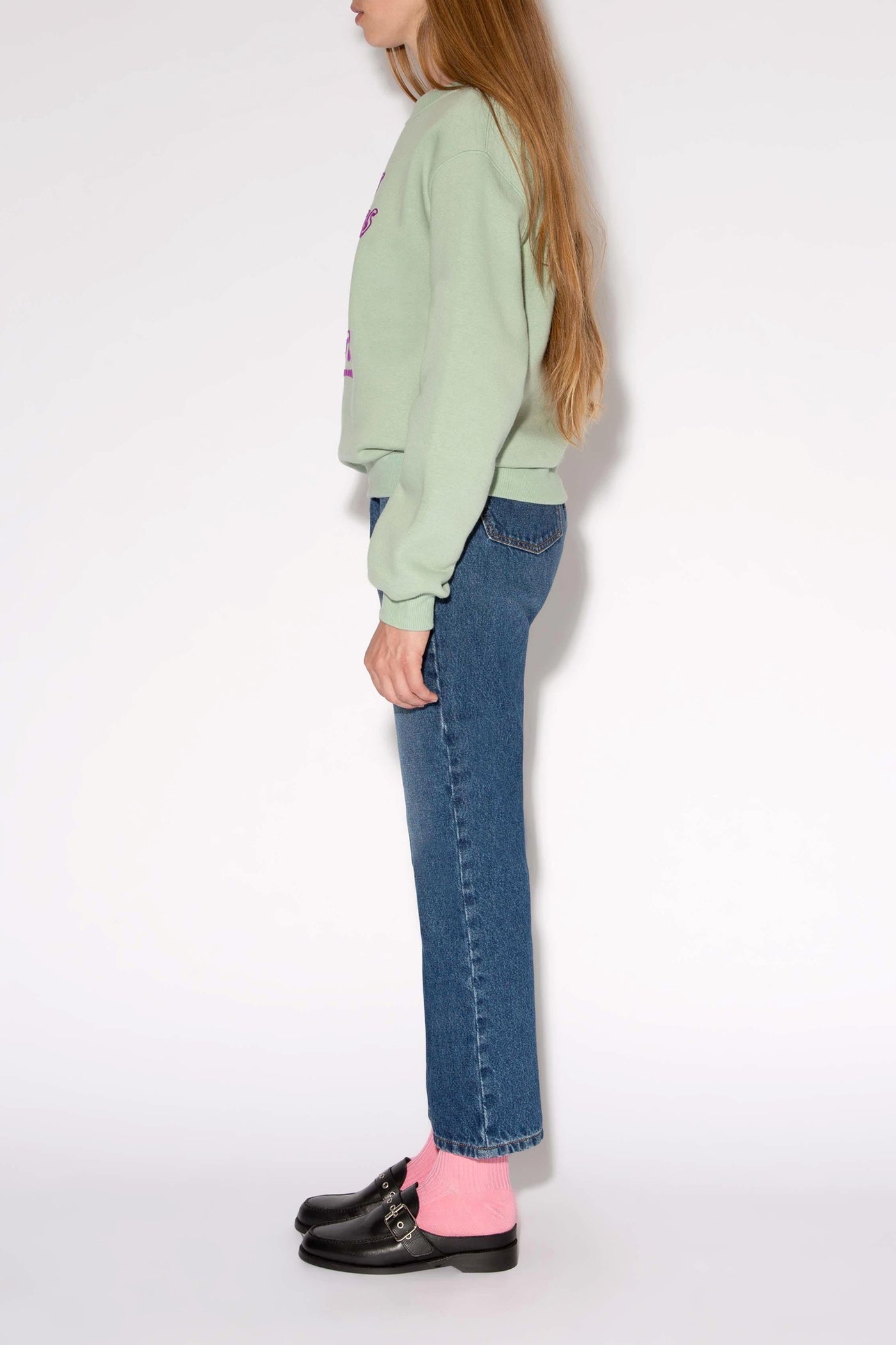 Sweatshirt Louis Lost - Aqua