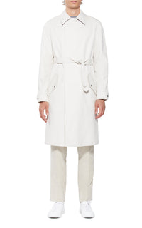 Pierre Parka en pearl wr coton coating