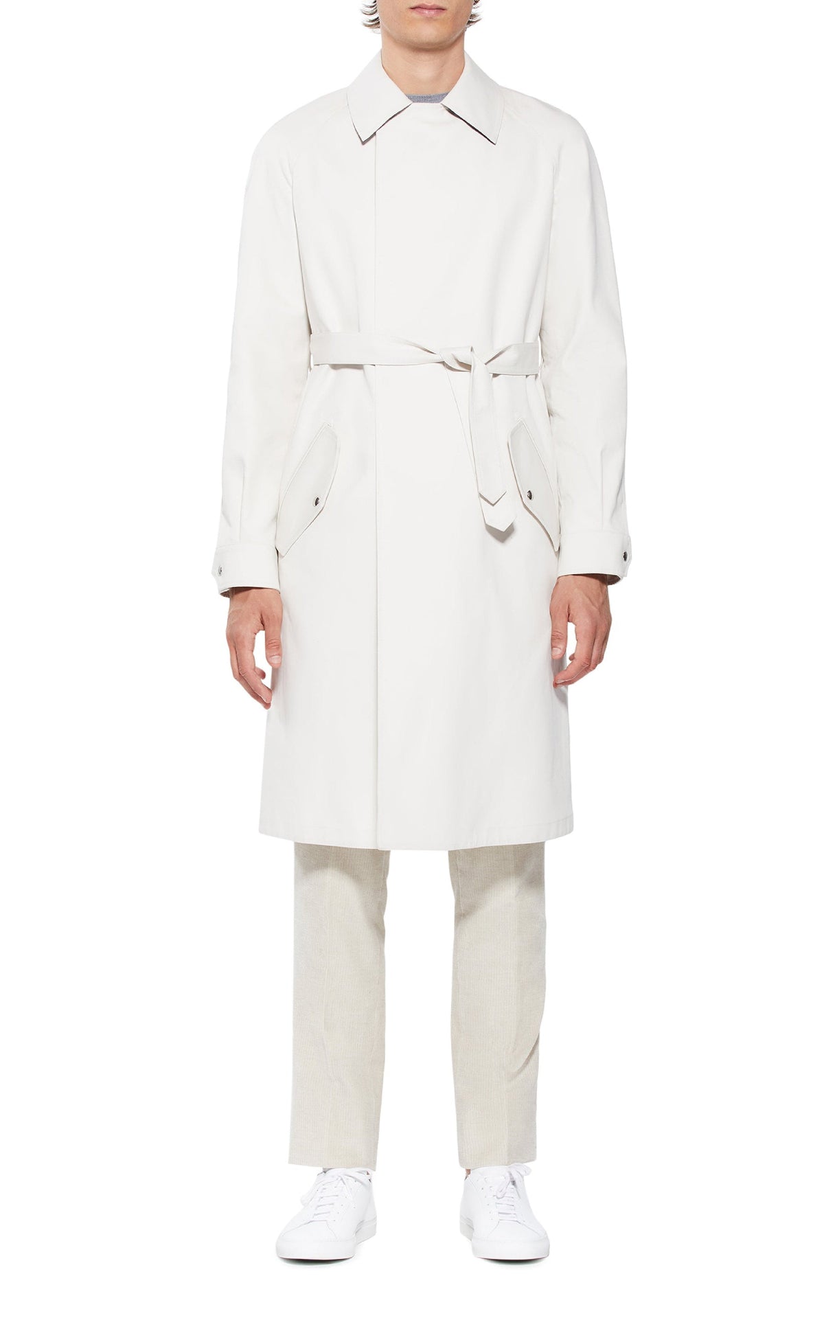 Pierre Parka en pearl wr coton coating