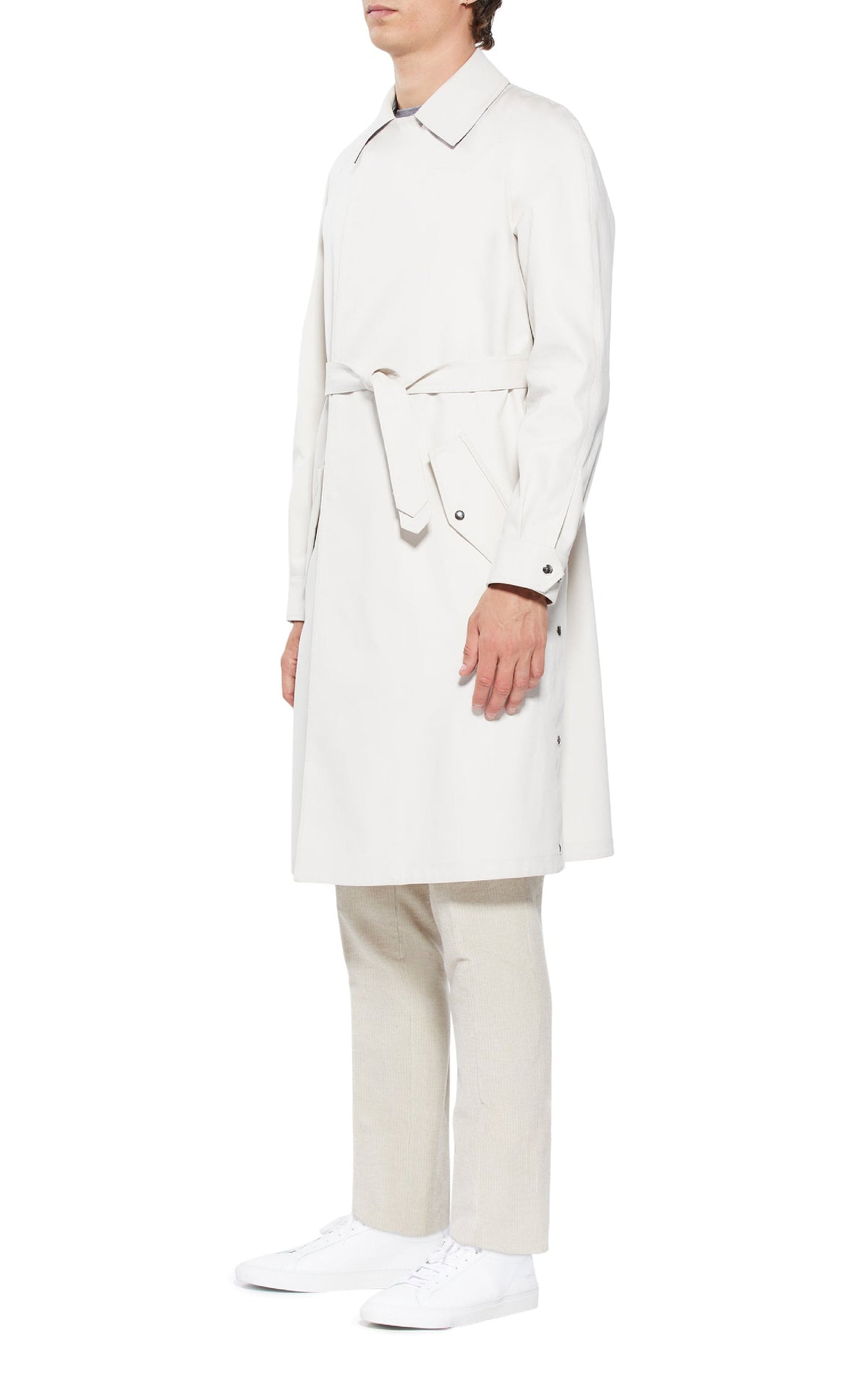 Pierre Parka en pearl wr coton coating