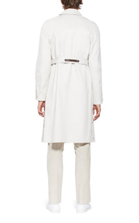 Pierre Parka en pearl wr coton coating