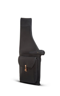 Cognac / Ceinture Saddle en cuir - Cognac