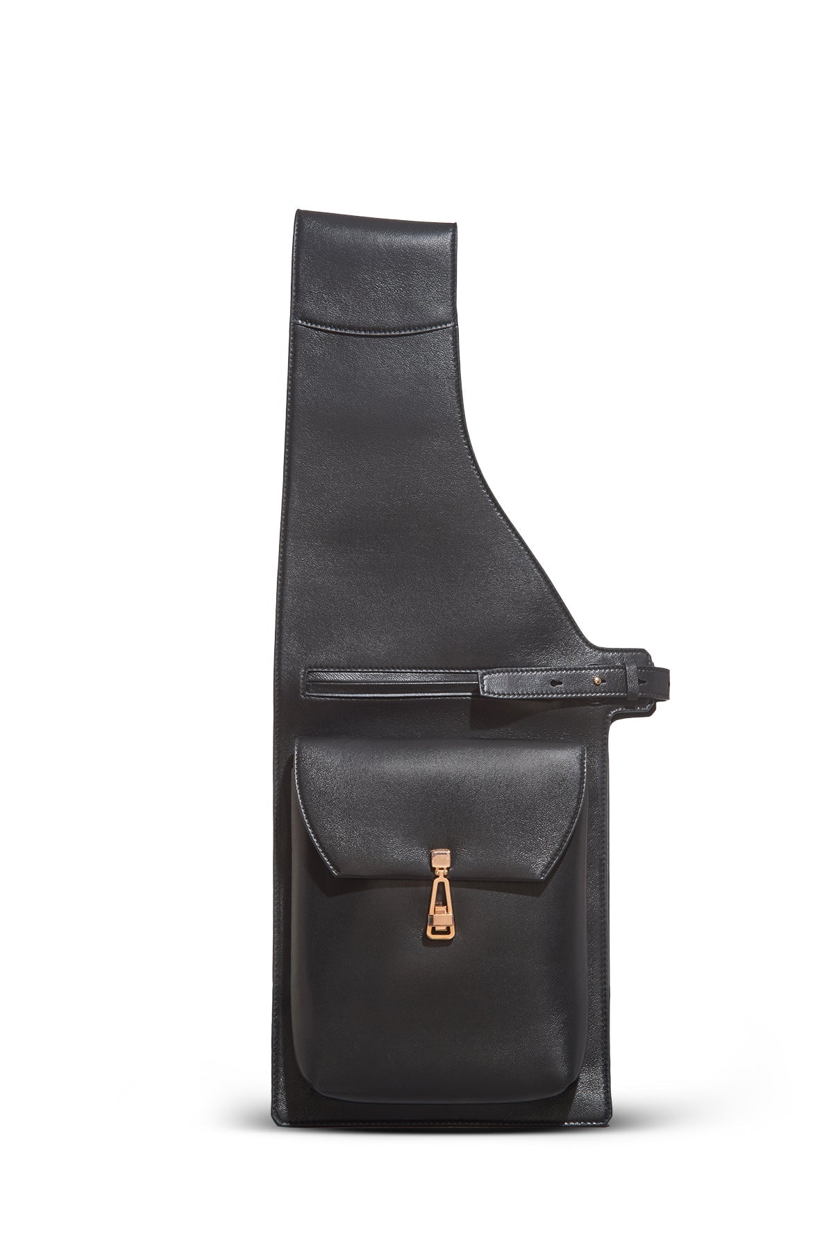 Cognac / Ceinture Saddle en cuir - Cognac