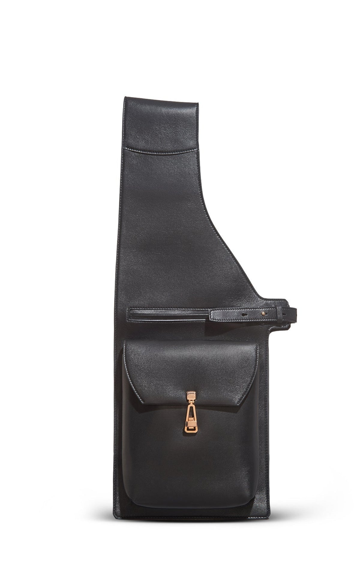 Cognac / Ceinture Saddle en cuir - Cognac