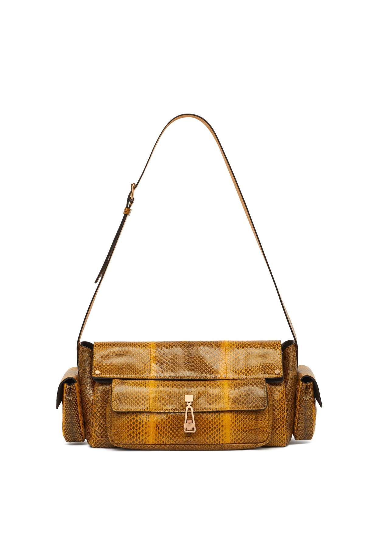 Cognac / Ceinture Golden en cuir - Cognac