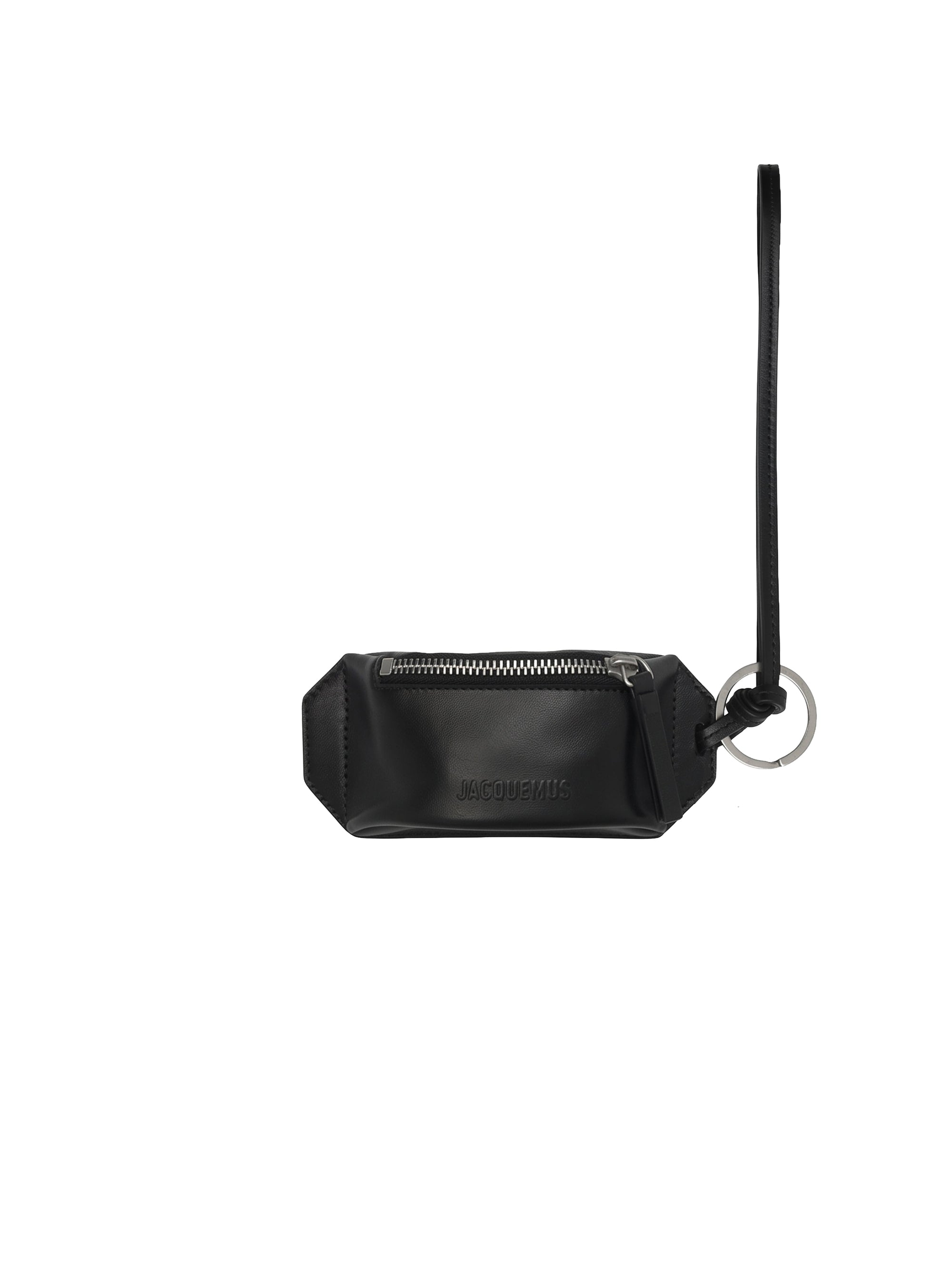 Porte-monnaie Banane en cuir - Black