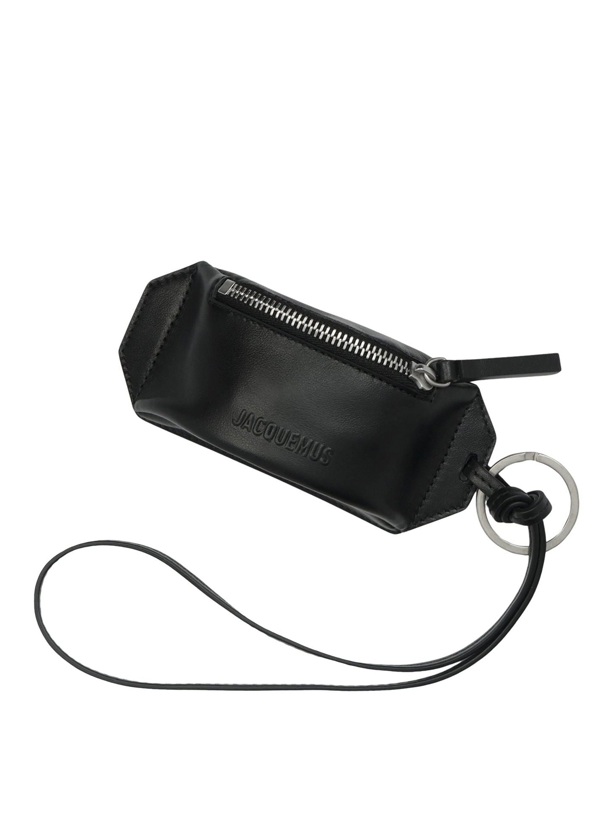Porte-clé Banane en cuir - Black