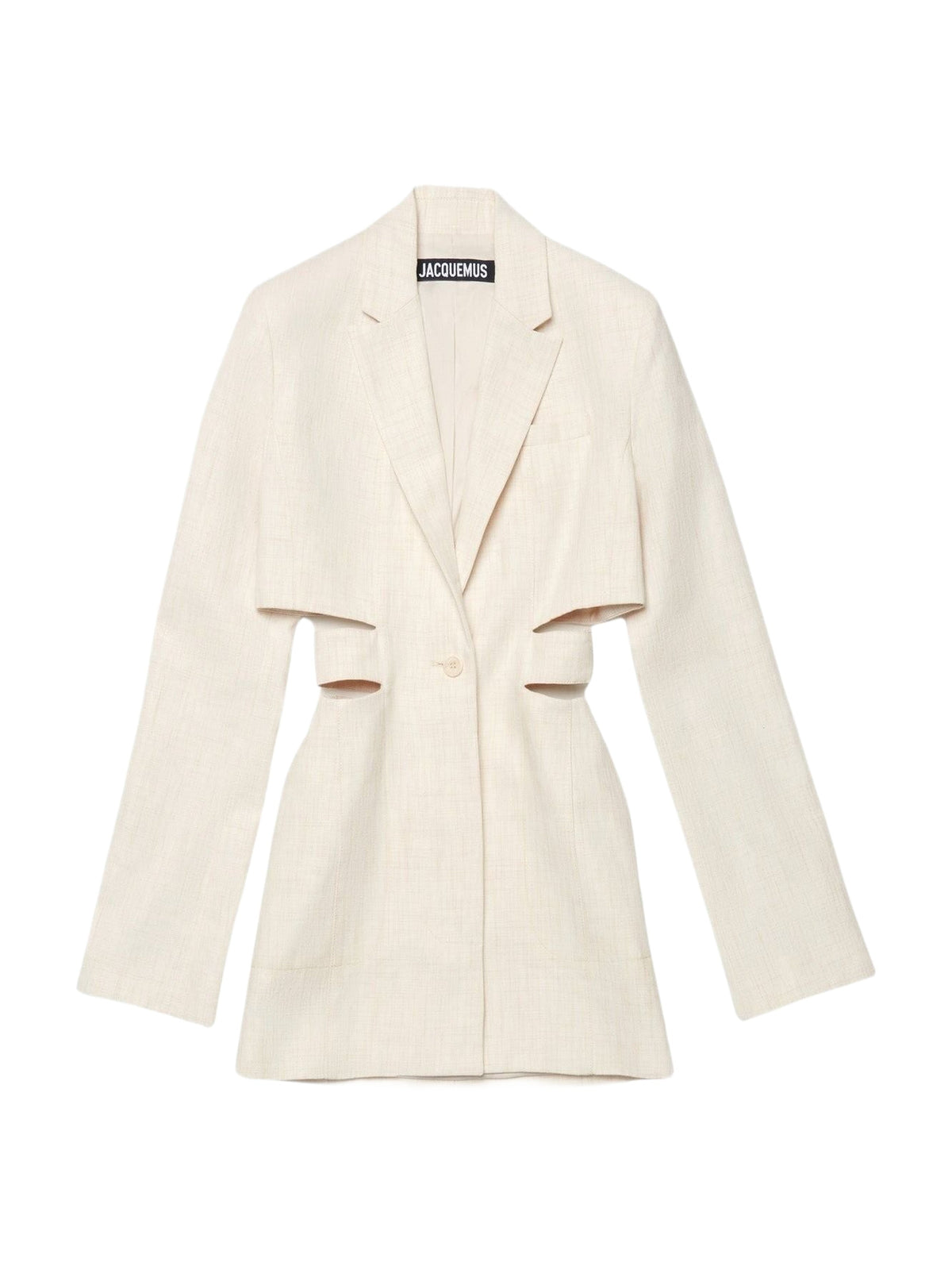 120€ / 1 sold //1 QTY / ST100%   Robe Bari en lin - Off White