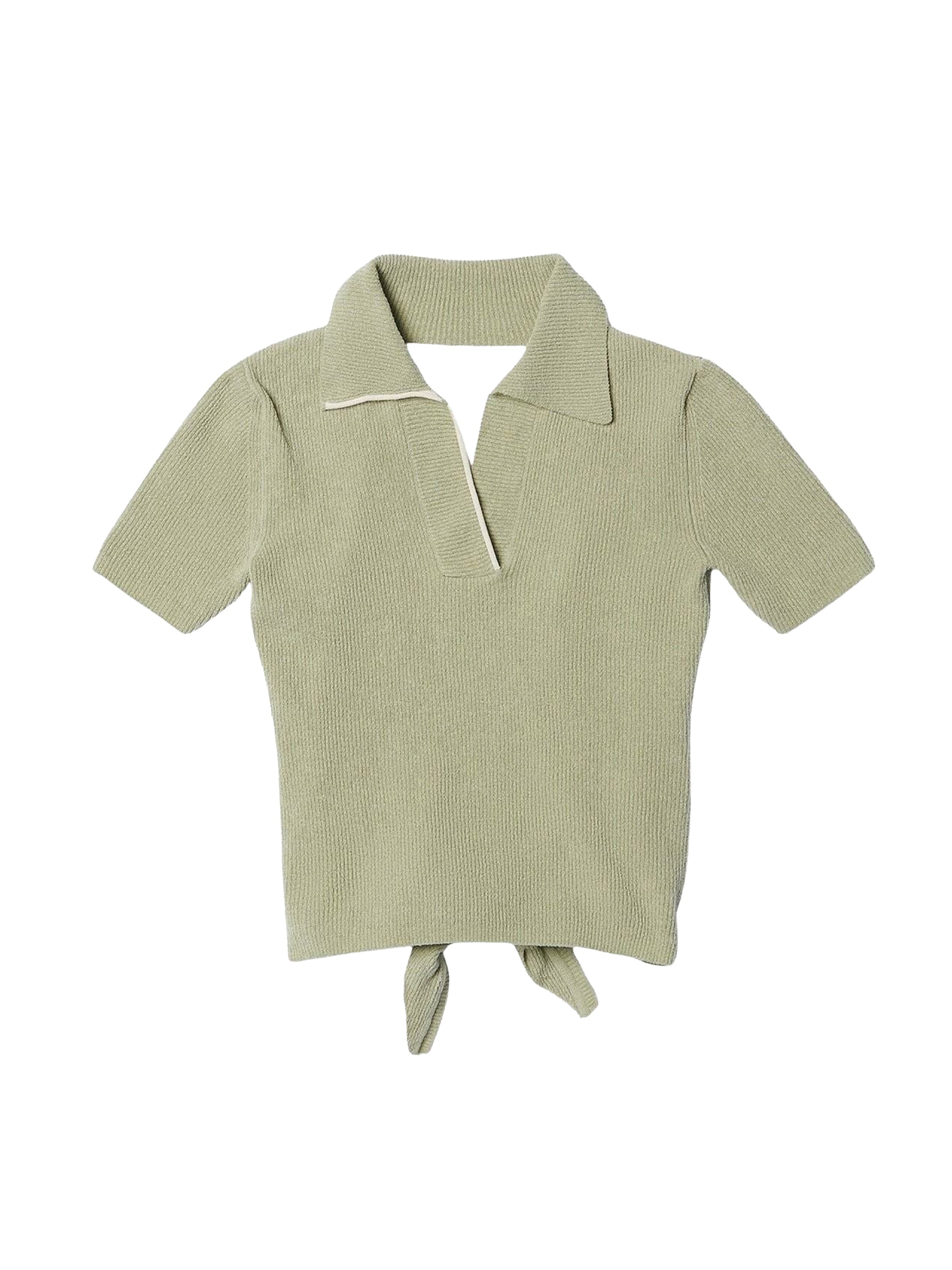 Polo Bagnu à dos noué - Khaki