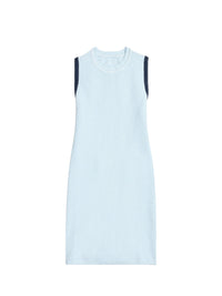 Robe courte Sorbetto dos nu - Light Blue