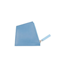 Porte Trapezu en cuir - Blue