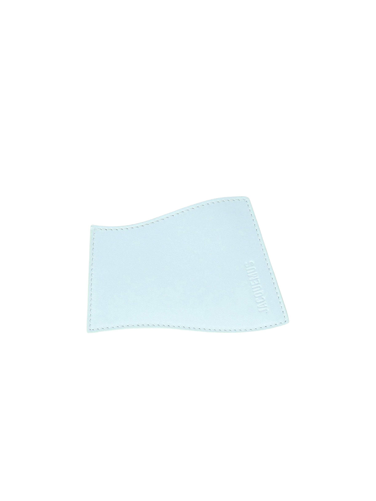 50€ / 0 sold //0 QTY / ST0%   Petite pochette Vague en cuir - Light Blue