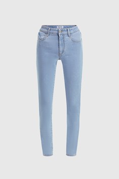 Pantaloni lunghi skinny - Light blue denim