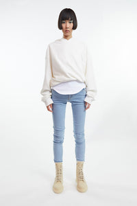 Pantaloni lunghi skinny - Light blue denim