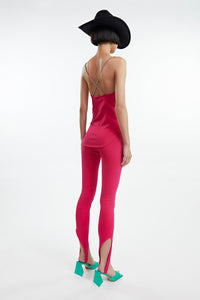 Pantaloni lunghi Jamie - Fuchsia