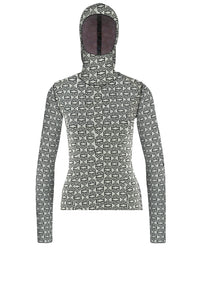 Sweatshirt Cap Turtle en maille - Gris