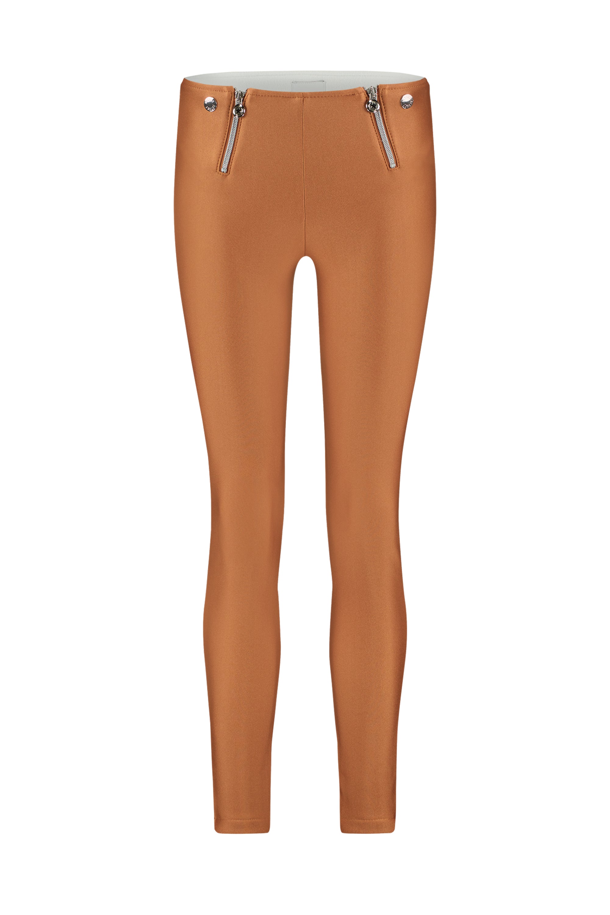Pantalon slim Brazil Glam - Camel