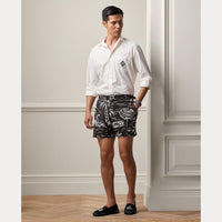 Chemise en popeline à monogramme - White W & Black Emb