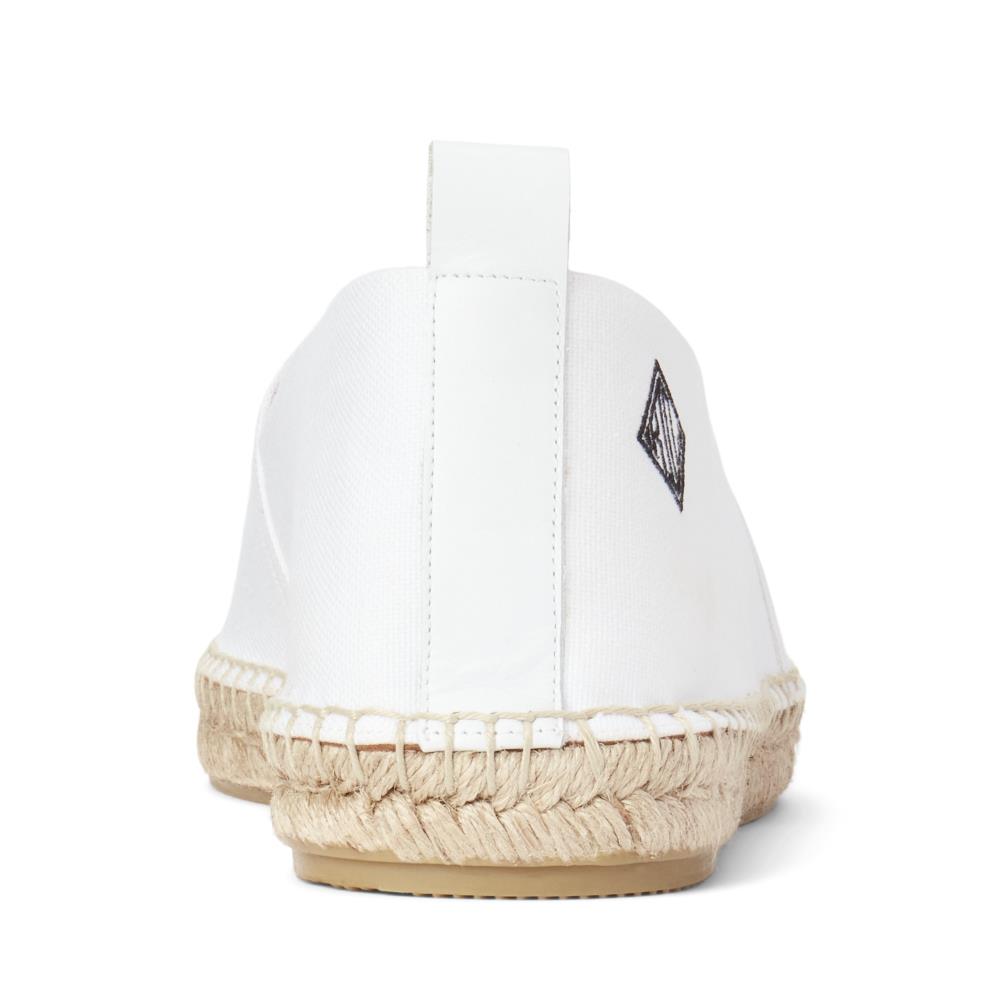 Espadrilles Bowsworth COLLECTION à monogramme - White