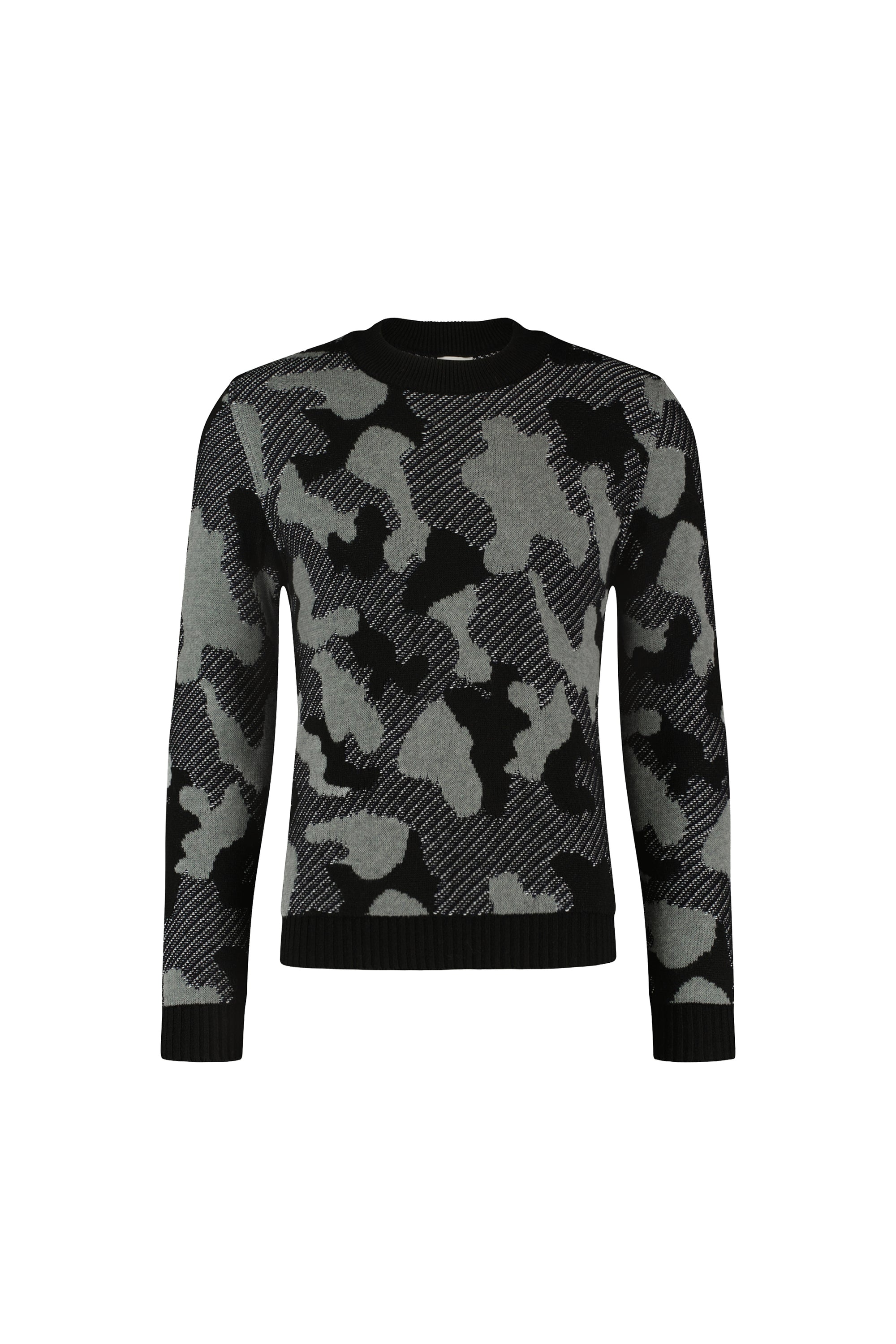 Pull Leo en maille - Gris