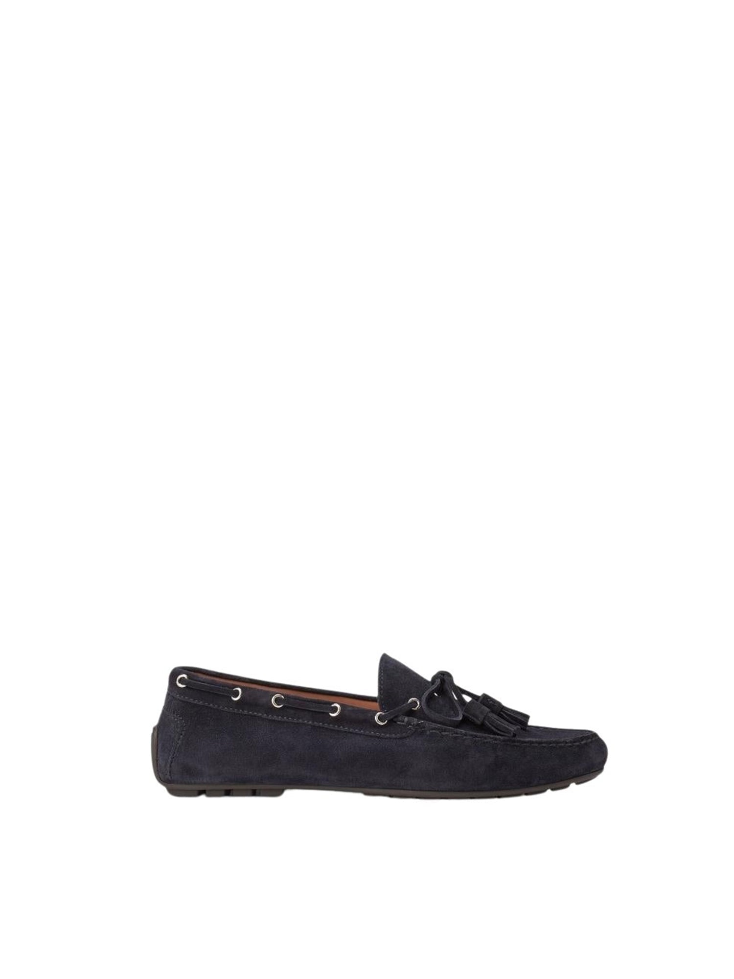 Harold leather driving loafers - Chairman Navy