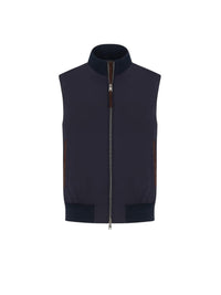 Walker silk performance waistcoat - Maritime Navy