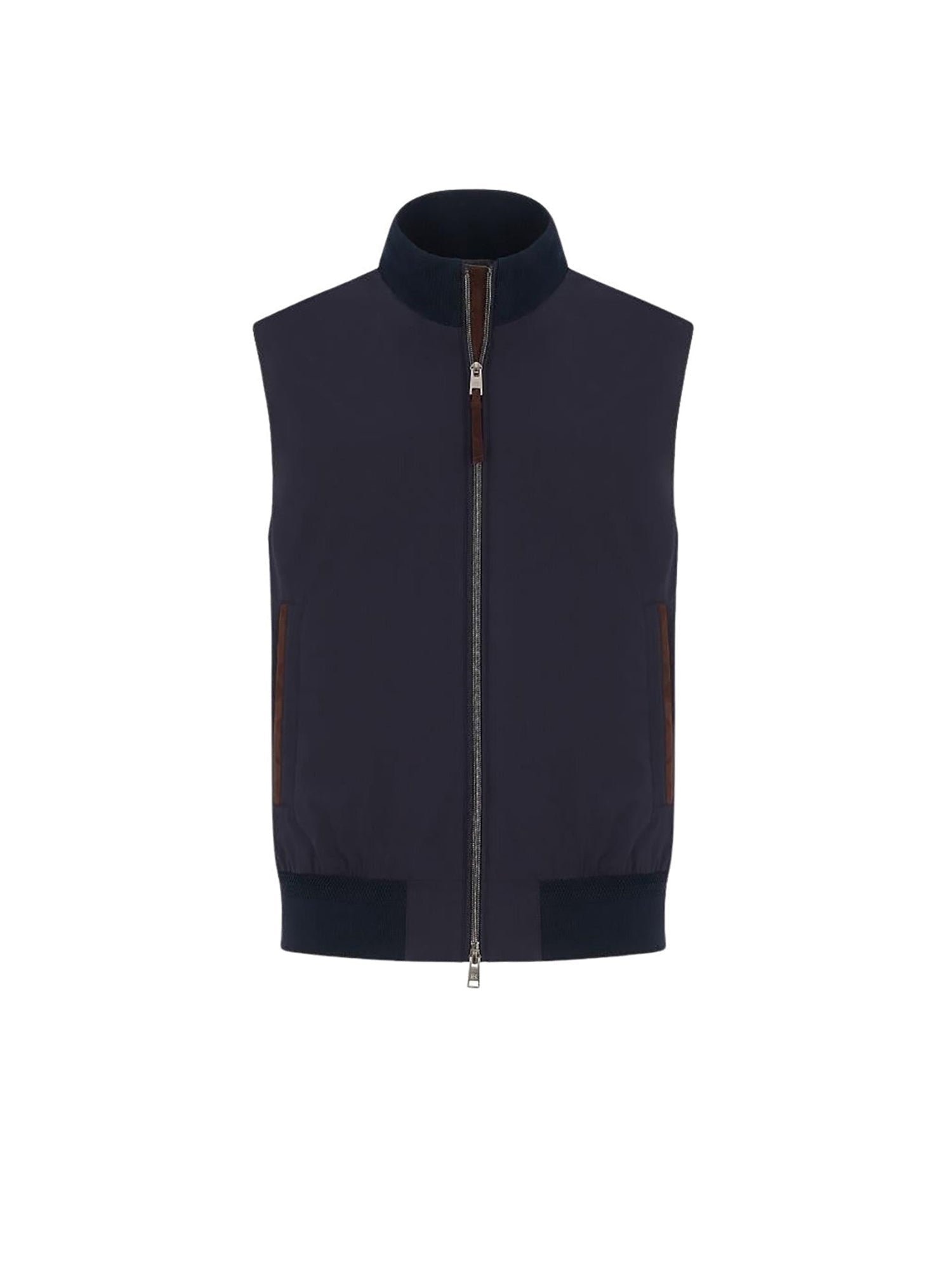Walker silk performance waistcoat - Maritime Navy