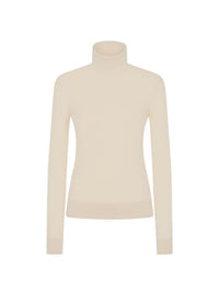 Pull à col roulé en cachemire - Lux Cream