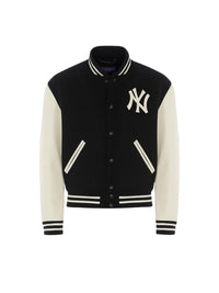 Veste Ralph Lauren Yankees en laine - Black Multi & Polo Black