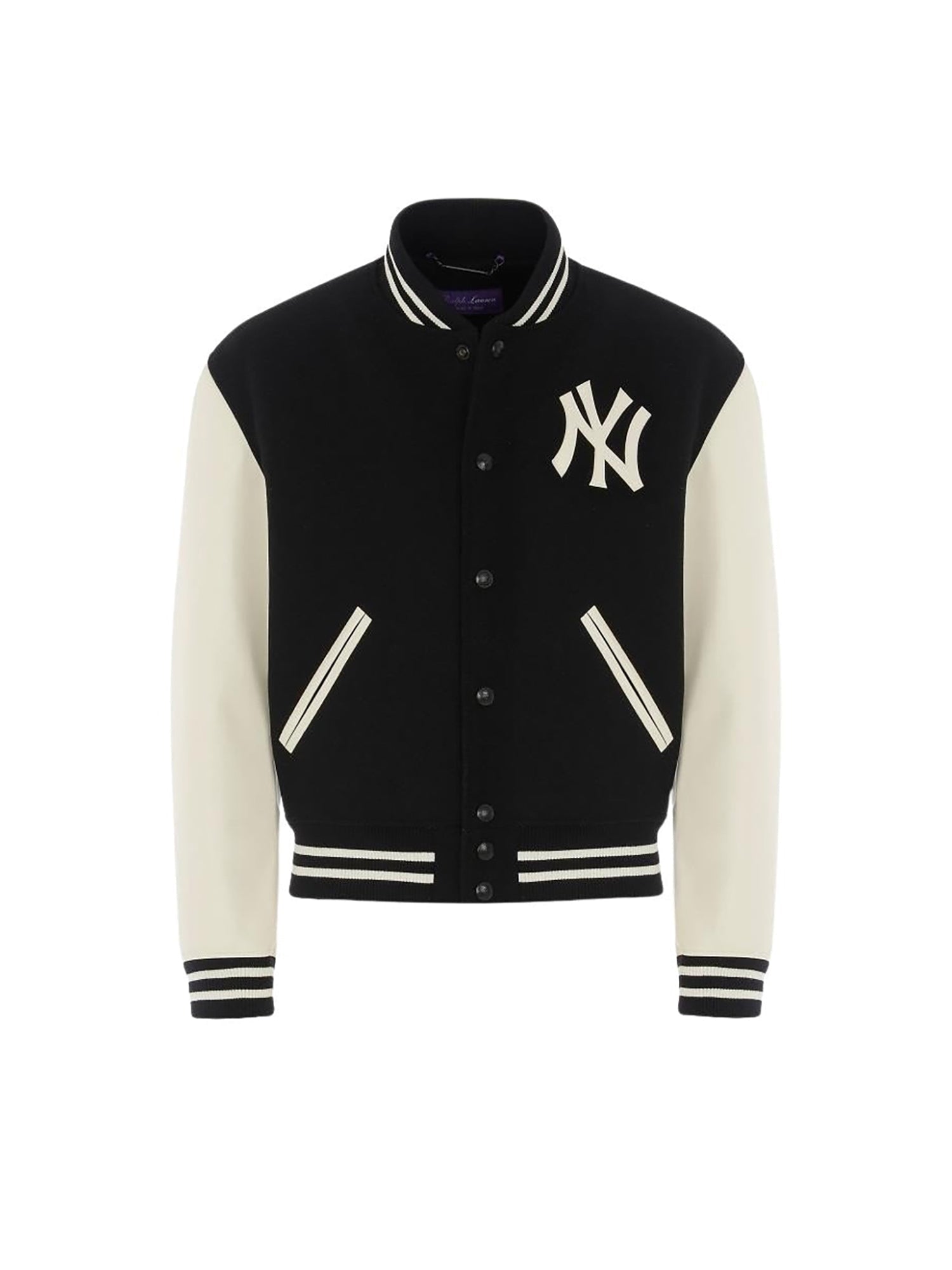 Veste Ralph Lauren Yankees en laine - Black Multi & Polo Black