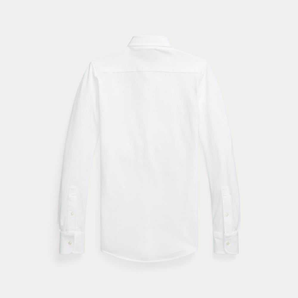 Chemise Oxford en jersey - White