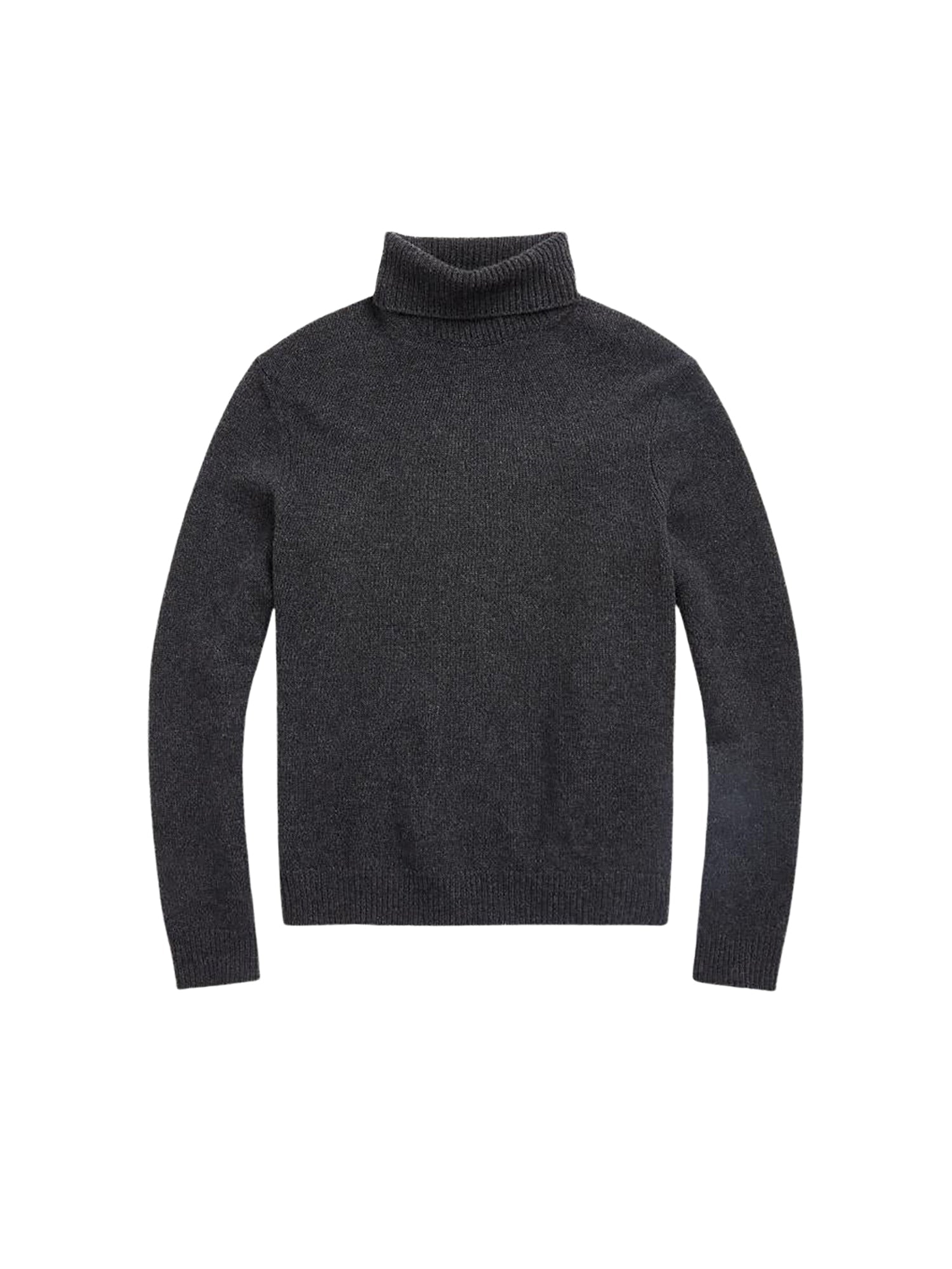 Pull à col roulé en cachemire - Dark Grey Melange