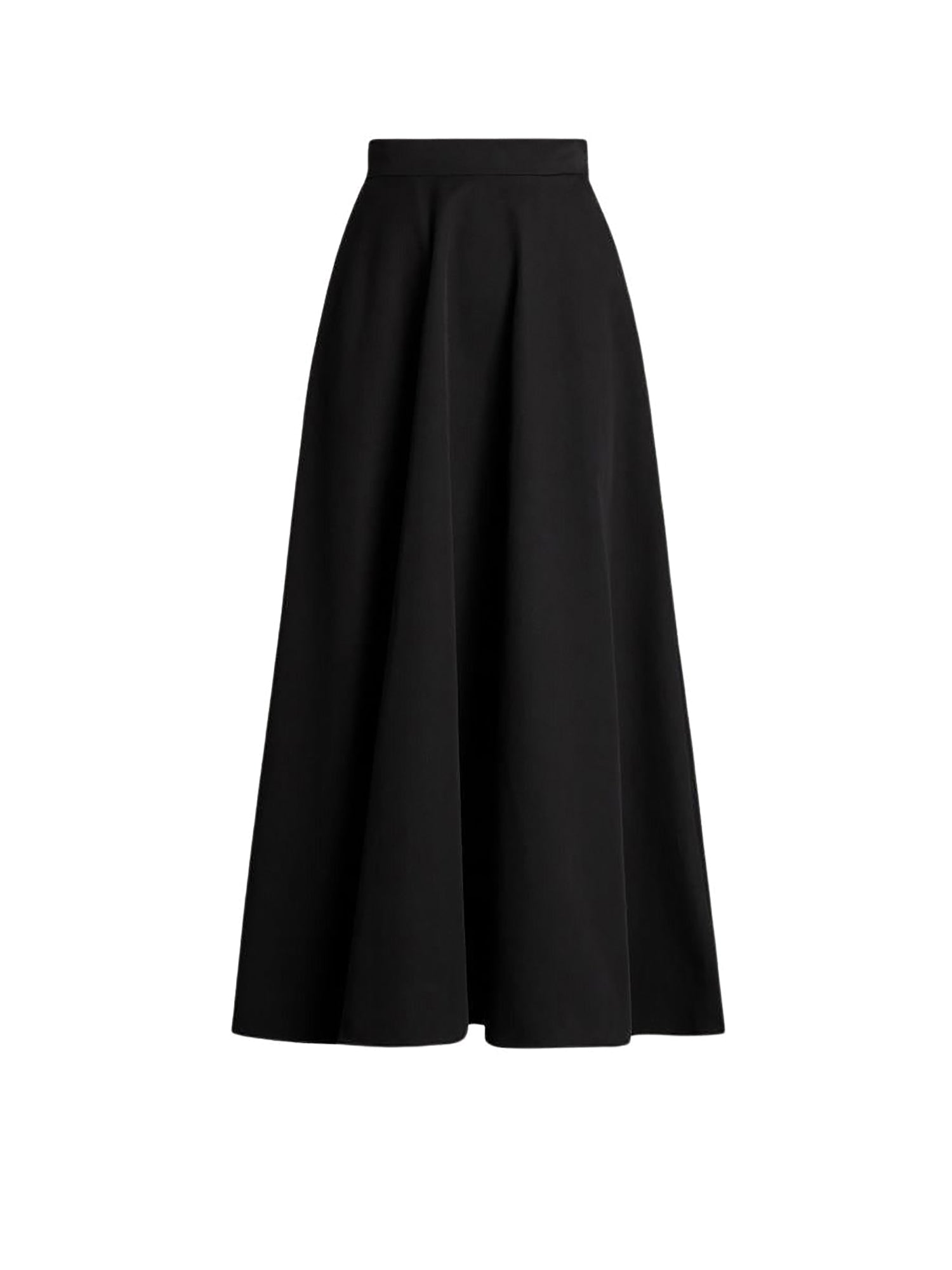 Jupe Erica en toile de coton - Noir