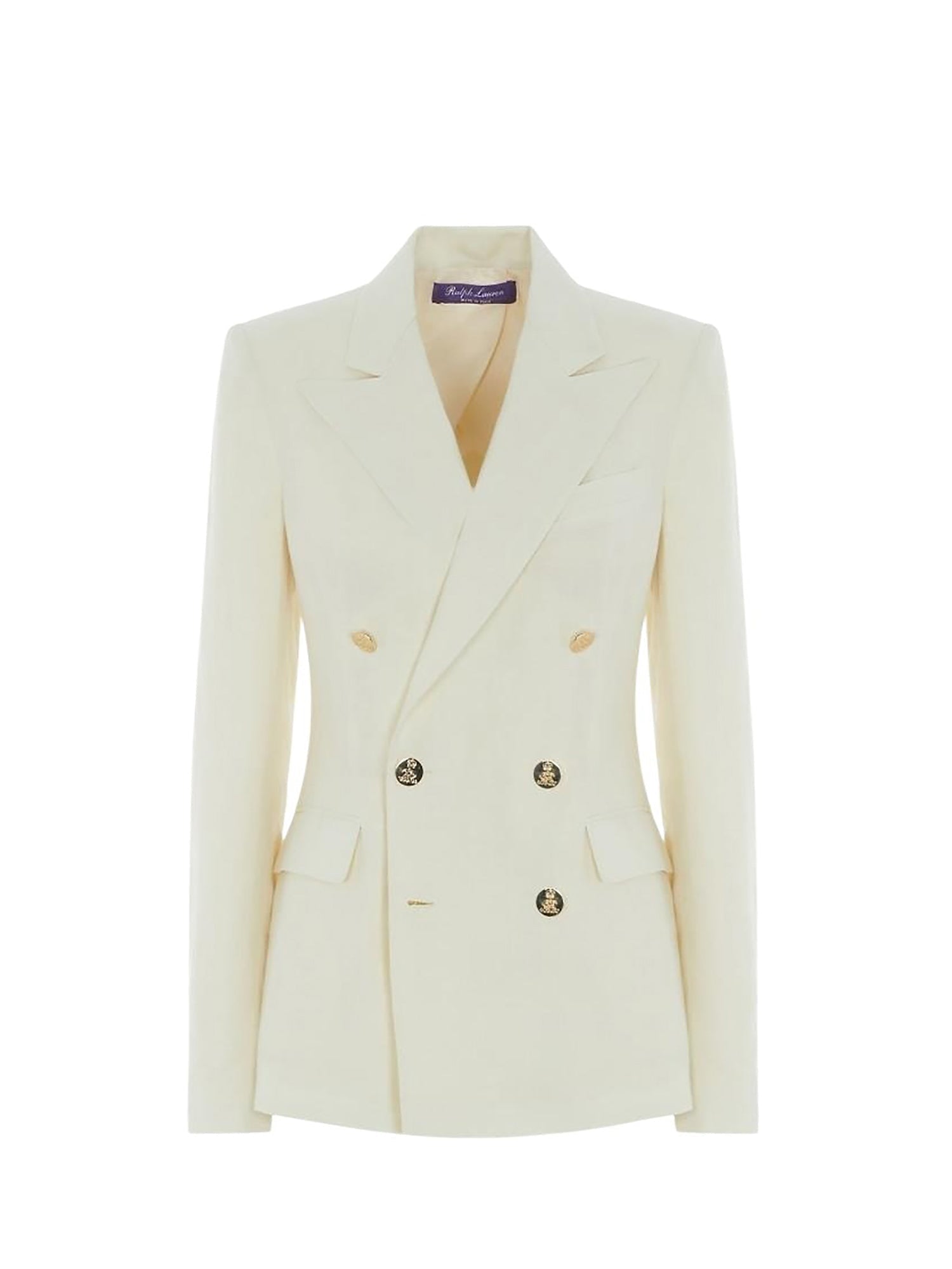 Camden jacket in linen - Lux Cream