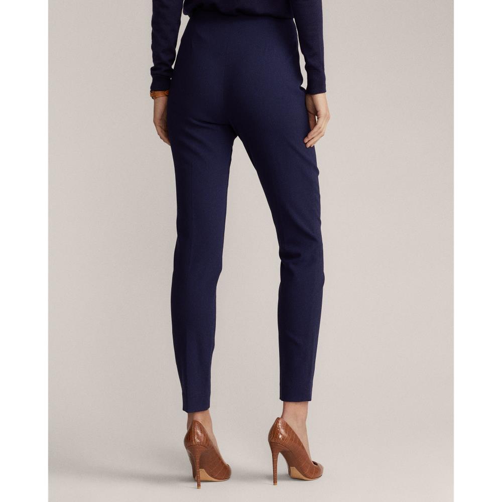 Pantalon sans poches en laine - Navy