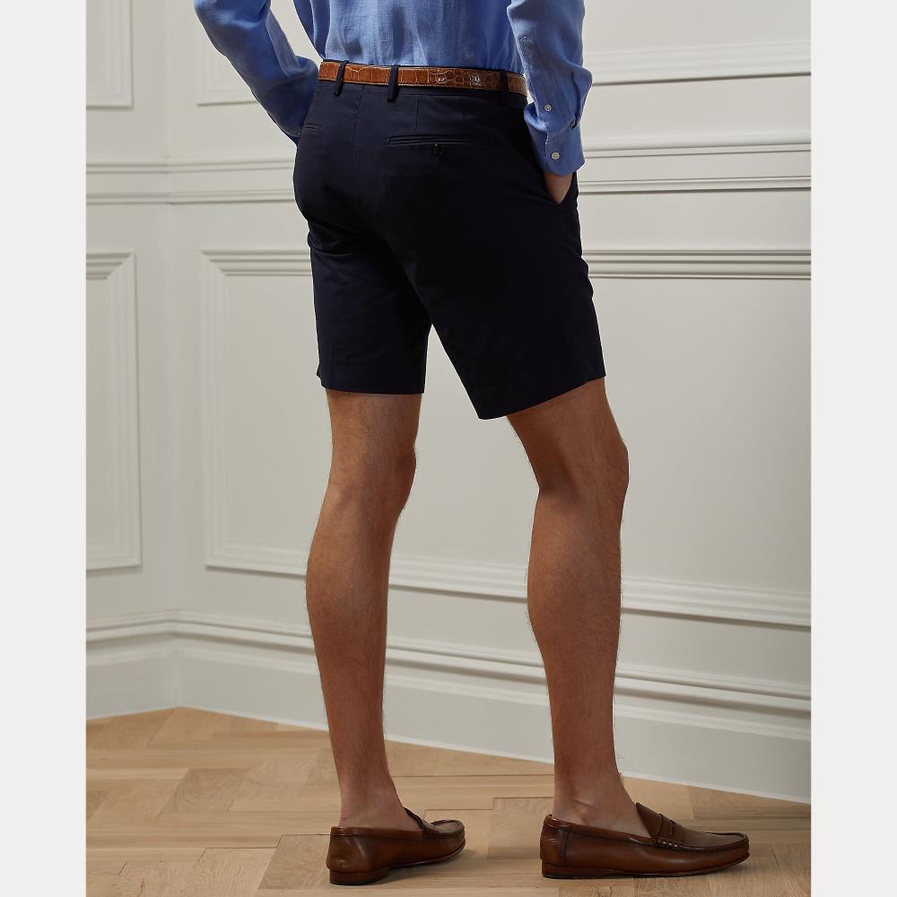 Short chino coupe droite stretch - Classic Chairman Navy