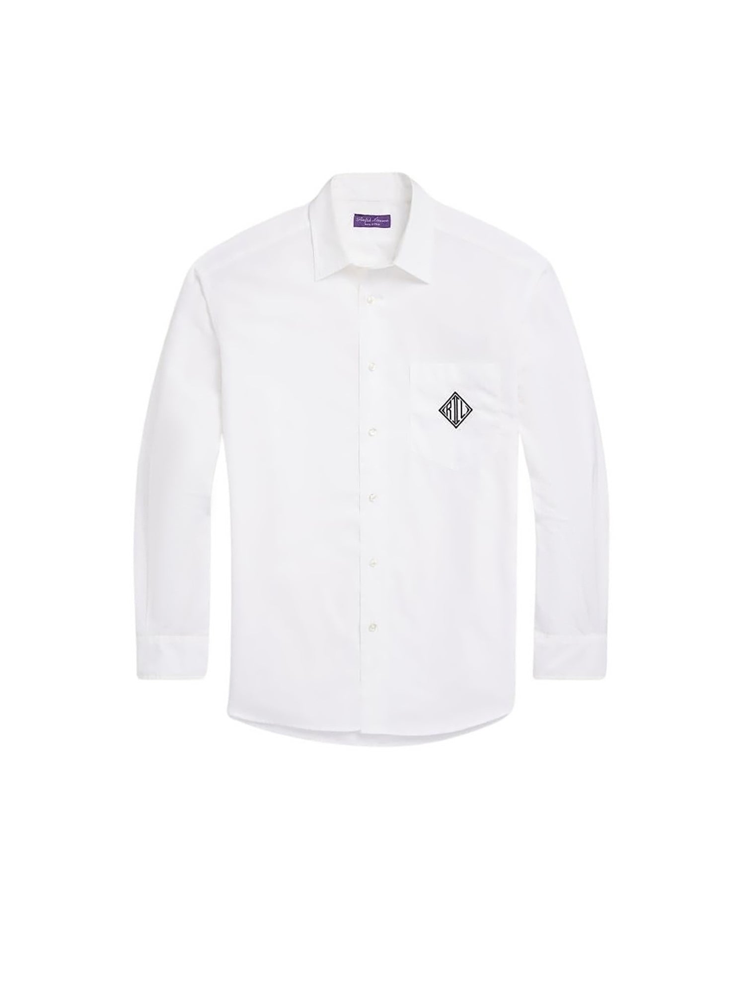 Chemise en popeline à monogramme - White W & Black Emb
