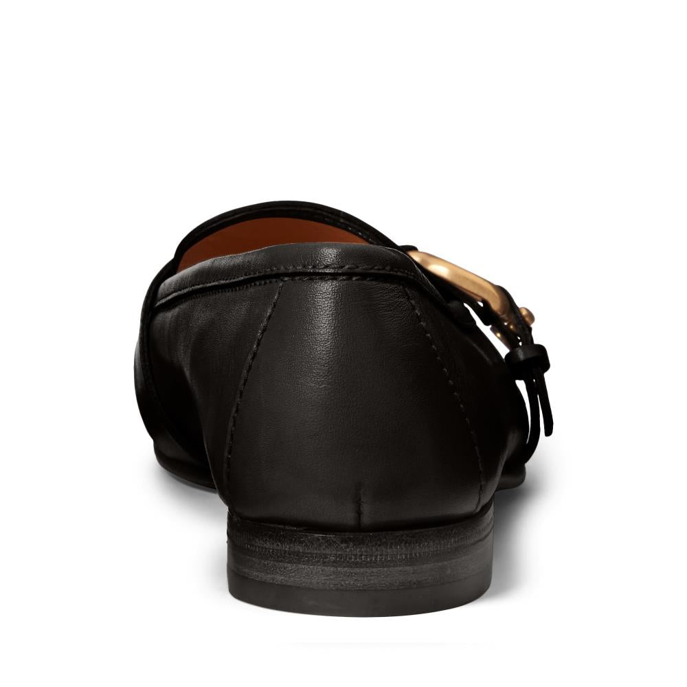 Mocassins Audrey Welington en cuir - Noir