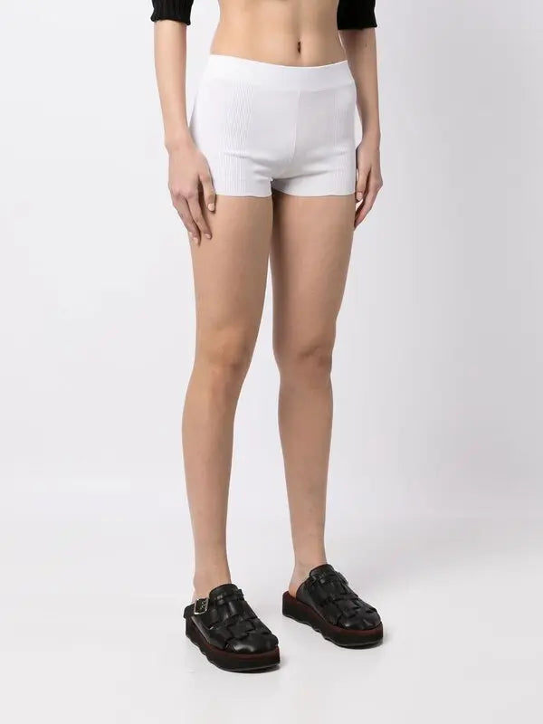 60€ / 0 sold //15 QTY / ST0%   Short Basgia en maille - Off White
