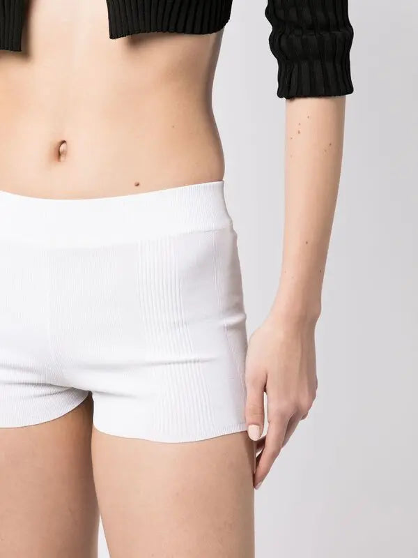 60€ / 0 sold //15 QTY / ST0%   Short Basgia en maille - Off White