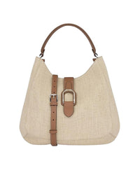 1pcs / DJV / IN-12 / OUT-12 / ST-100% / PRIX DJV-490€  // NATURAL/RL GOLD SHOULDER BAG MEDIUM WLLGTN HOBO