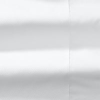 Chemise col cassé à plastron - White
