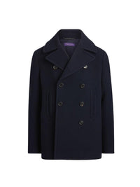 Fullerton wool and cashmere pea jacket - Classic Chairman Navy
