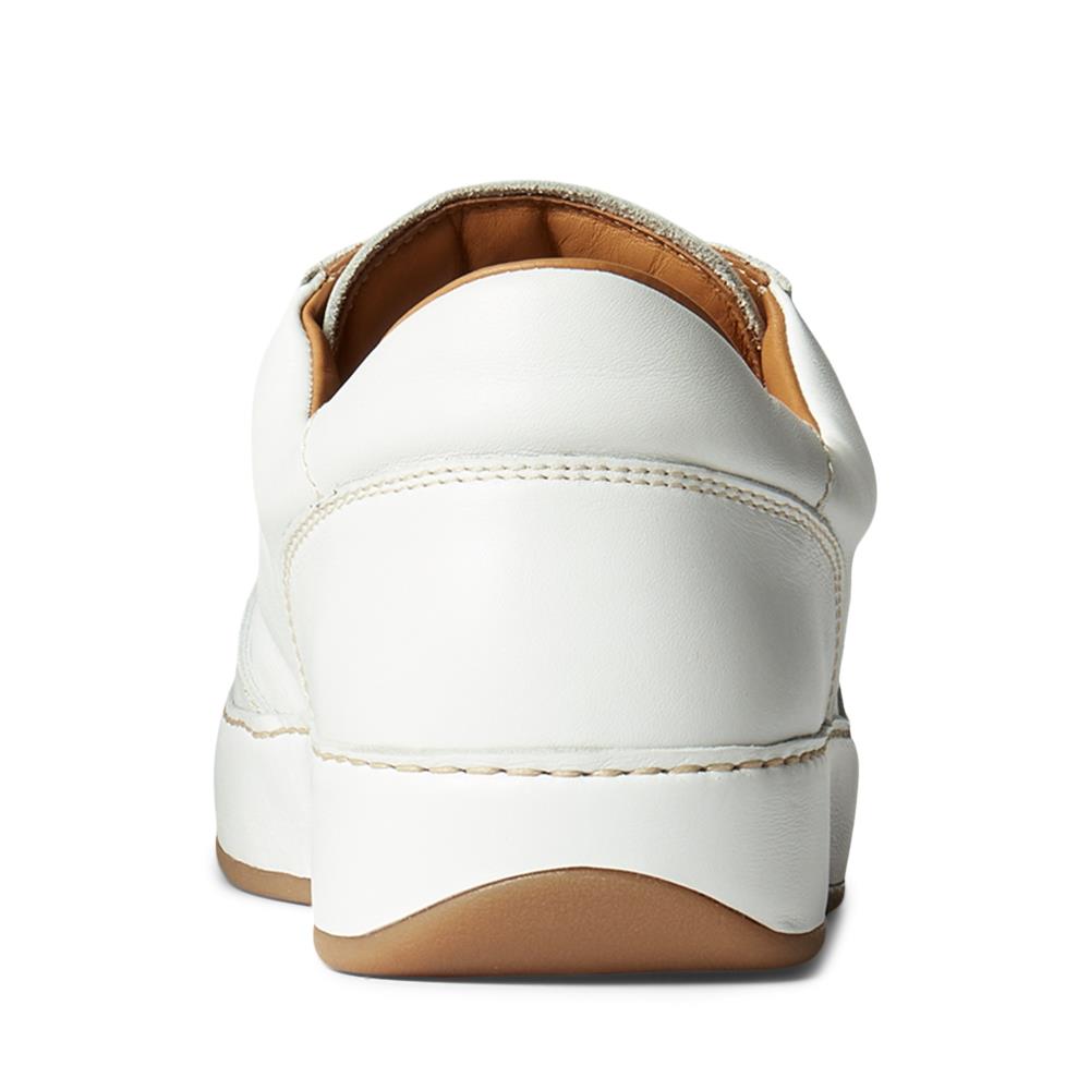 Baskets basses Jinett en cuir - White