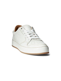 Baskets basses Jinett en cuir - White