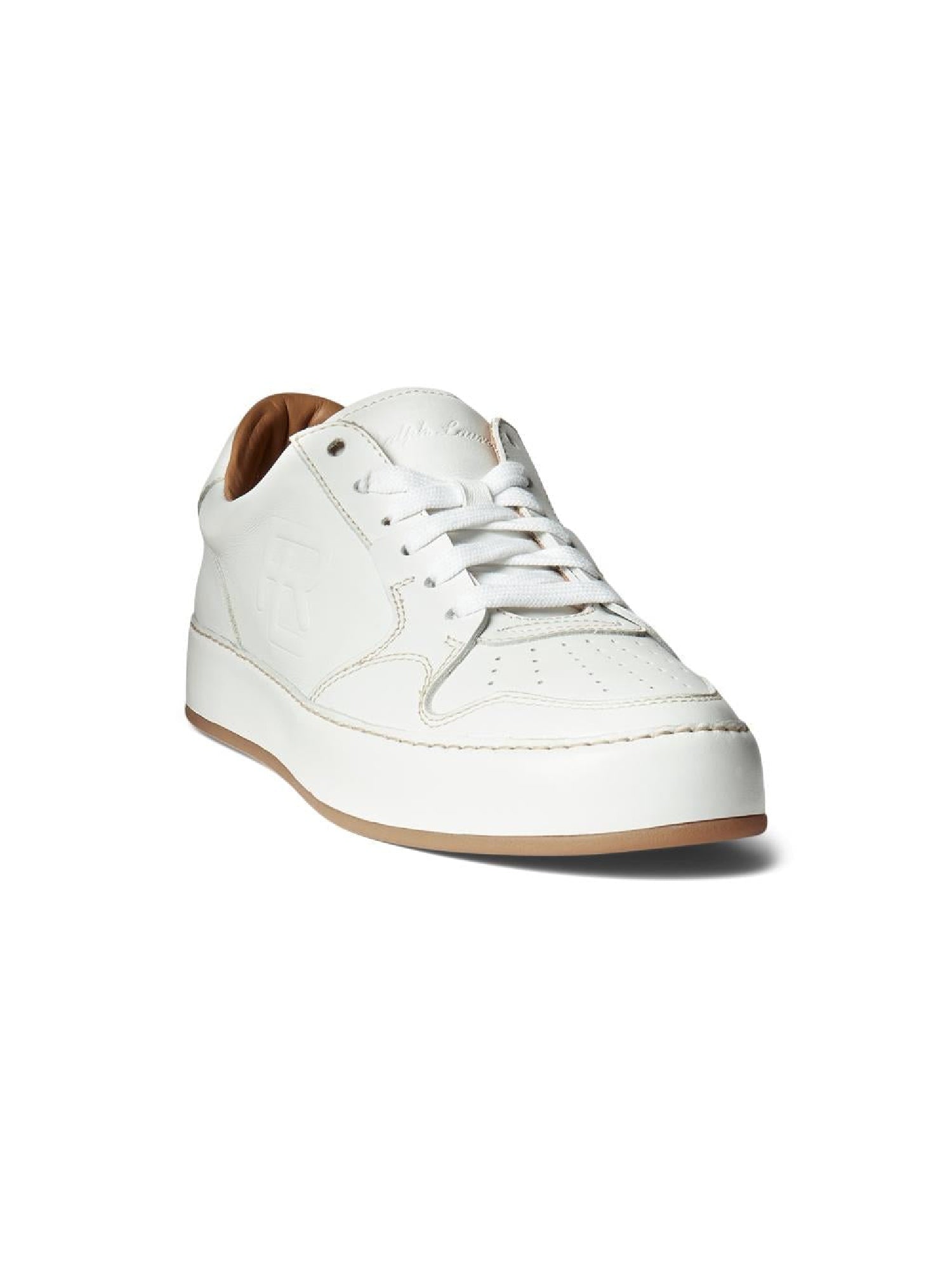 Baskets basses Jinett en cuir - White