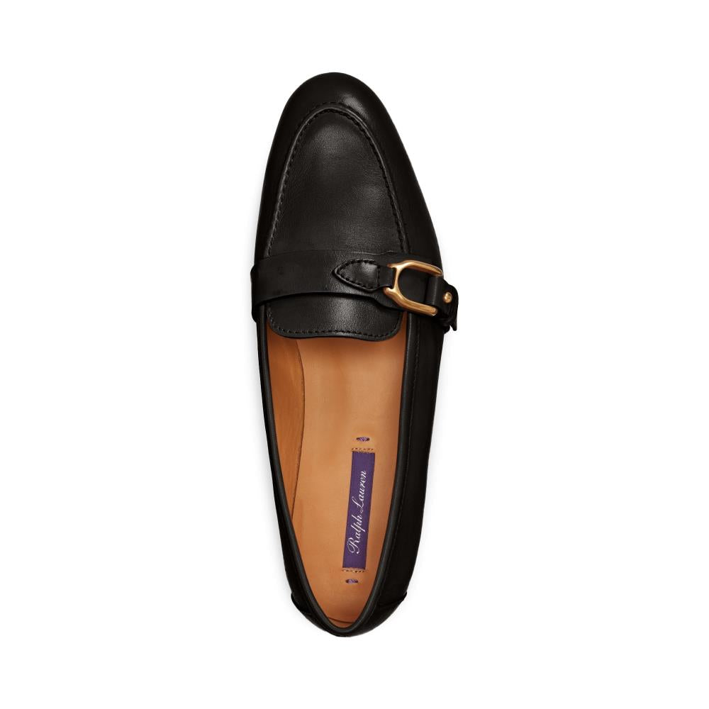 Mocassins Audrey Welington en cuir - Noir